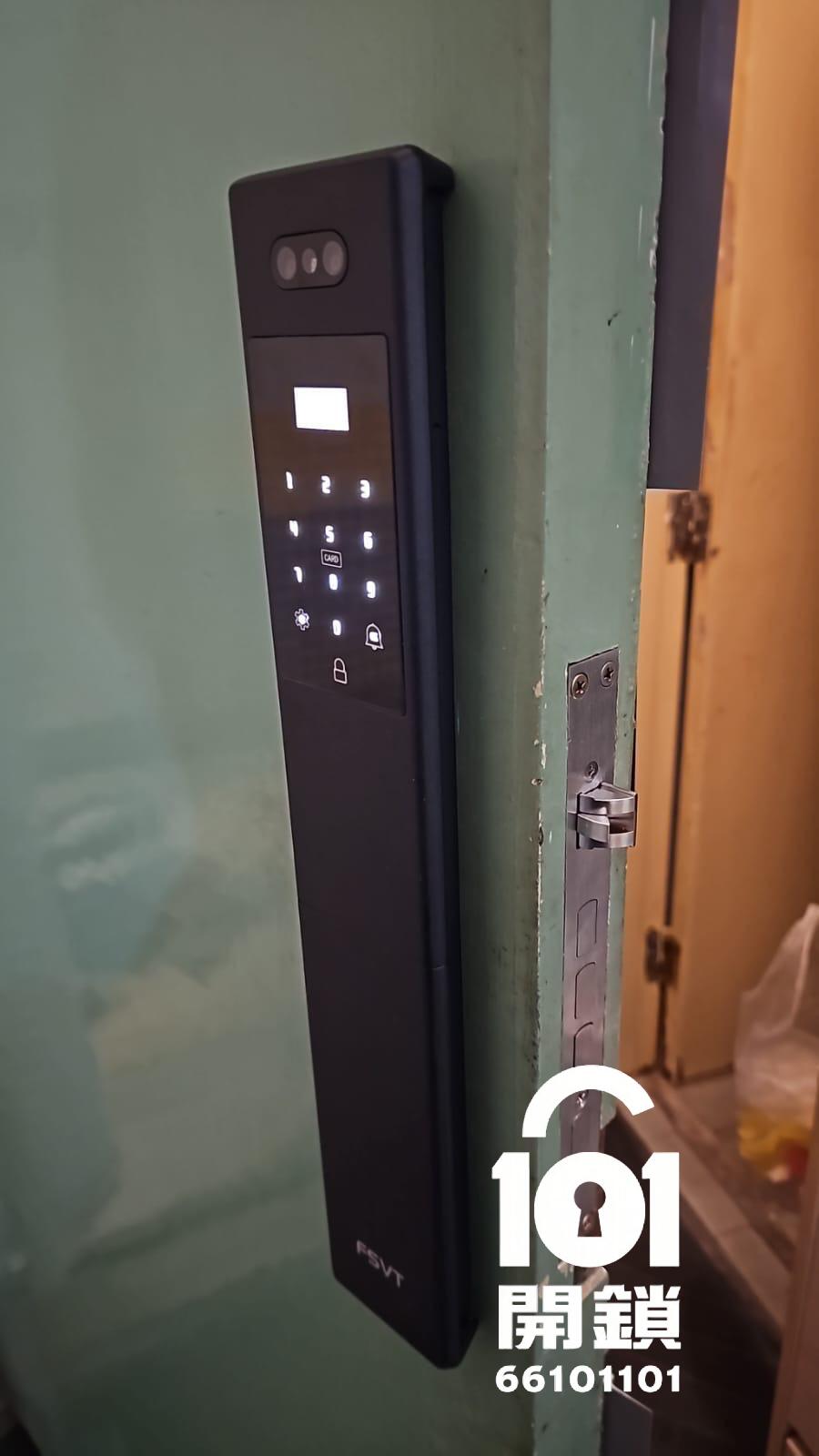 FSVT 智能門鎖室內面板安裝實例
